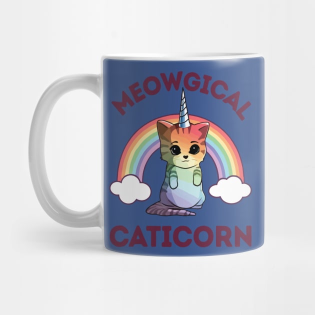 Meowgical Magical Rainbow Kitty Cat Unicorn 2 by EverettButlers